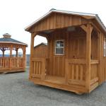 Tiny Hut, 10' x 8'  with porch. 
Ideal for hunting camp or playhouse! 
$1993 
